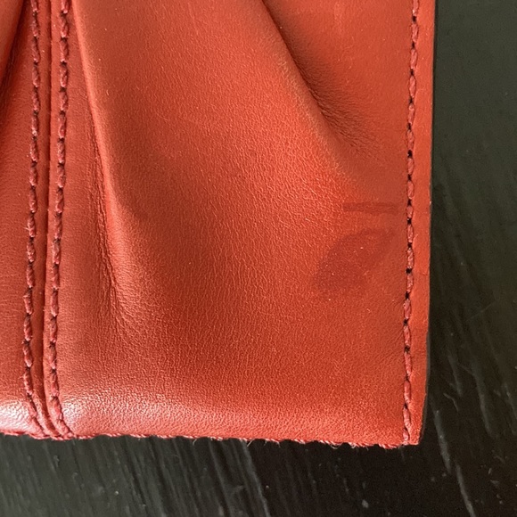 COACH Orange Wallet Billfold - Picture 2 of 11